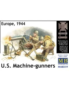 U.S. Machine-Gunners Europe 1944, 1/35 - Master Box Ltd. 3519