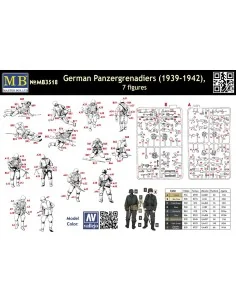 Deutsche Panzergrenadiere 1939-1942, 1/35 - Master Box Ltd. 3518 2