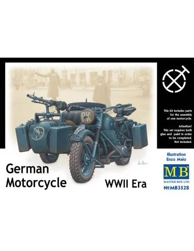 BMW R75 Sidecar, 1/35 - Master Box Ltd. 3528