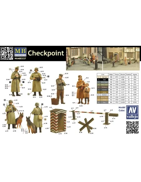 Checkpoint, 1/35 - Master Box Ltd. 3527