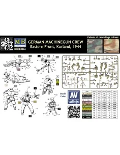 German Machinegun Crew Eastern Front Kurland 1944, 1/35 - Master Bo... 2