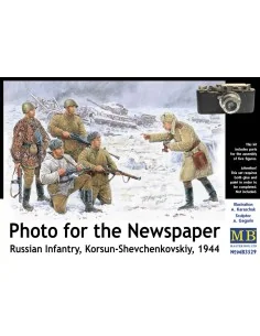 Russische Infanterie Korsun 1944 Photo for the Newspaper, 1/35 - Ma...