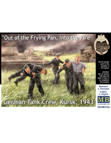 German Tankmen Kursk 1943, 1/35 - Master Box Ltd. 3536