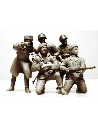 Russische Infanterie Korsun 1944 Photo for the Newspaper, 1/35 - Ma...