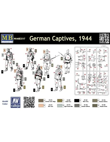 German Captives, 1/35 - Master Box Ltd. 3517