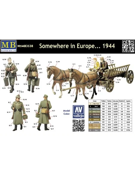 Somewhere in Europe 1944, 1/35 - Master Box Ltd. 3538