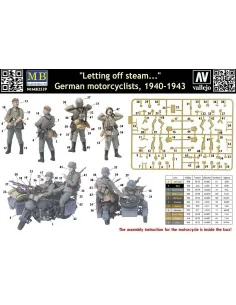 German Motorcyclists 1940-42, 1/35 - Master Box Ltd. 3539 2