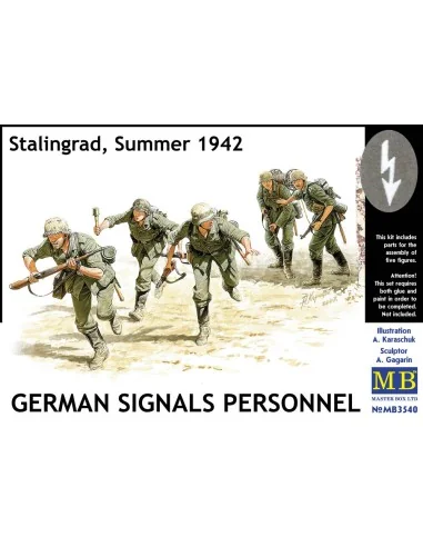 German Signals Personnel Stalingrad Summer 1942, 1/35 - Master Box ...