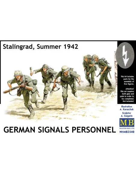 German Signals Personnel Stalingrad Summer 1942, 1/35 - Master Box ...