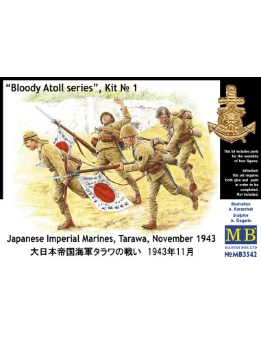 Jap. Special Naval Landing Force Tarawa, 1/35 - Master Box Ltd. 3542