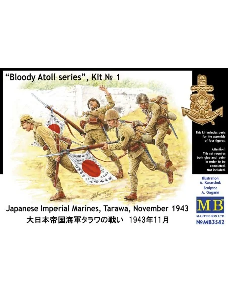 Jap. Special Naval Landing Force Tarawa, 1/35 - Master Box Ltd. 3542
