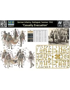 German Infantry Stalingrad Summer 1942 Casualty Evacuation, 1/35 - ... 2