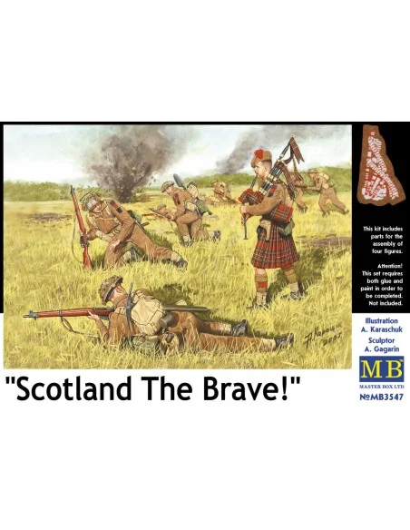 Scotland, the braves!, 1/35 - Master Box Ltd. 3547
