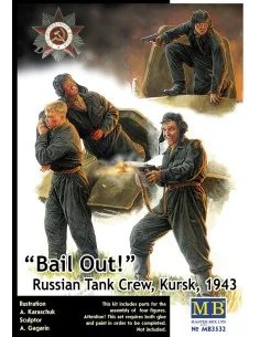 Bail Out! Russian Tank Crew Kursk 1943, 1/35 - Master Box Ltd. 3532