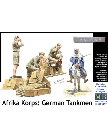 Deutsches Afrika Korps, WWII, 1/35 - Master Box Ltd. 3559
