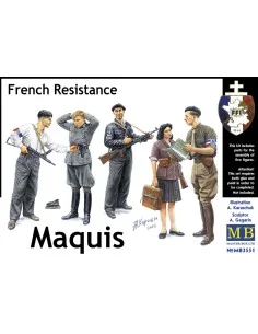 Maquis, French Resistance, 1/35 - Master Box Ltd. 3551