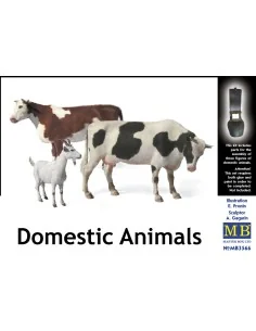 Domestic animals, 1/35 - Master Box Ltd. 3566