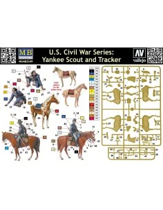 Yankee Scout and Tracker, U.S. Civil War, 1/35 - Master Box Ltd. 3549 2