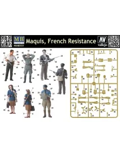 Maquis, French Resistance, 1/35 - Master Box Ltd. 3551 2