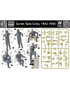 Soviet tank crew, 1943-1945, 1/35 - Master Box Ltd. 3568 2