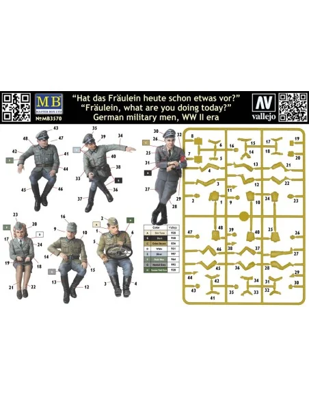 Fräulein, what are you doing today?, 1/35 - Master Box Ltd. 3570