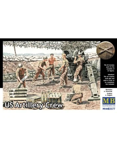 U.S. artillery crew, 1/35 - Master Box Ltd. 3577