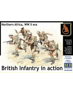 British Infantry North Africa Desert, 1/35 - Master Box Ltd. 3580