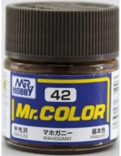 Mr Hobby -Gunze Mr. Color (10 ml) Mahogany - Mr Hobby - Gunze C-042