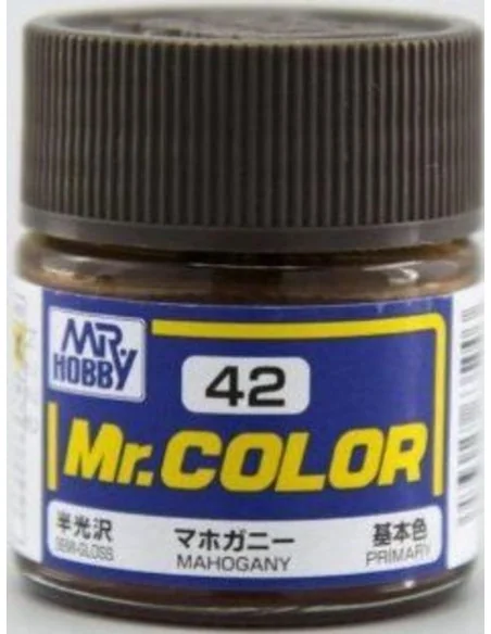 Mr Hobby -Gunze Mr. Color (10 ml) Mahogany - Mr Hobby - Gunze C-042