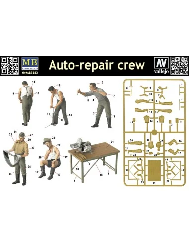Auto-Repair Crew, 1/35 - Master Box Ltd. 3582