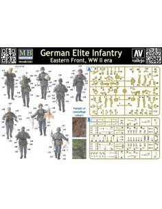 German Elite infantry, Eastern Front WWII, 1/35 - Master Box Ltd. 3583 2