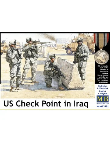 U.S. in Iraq, Checkpoint, 1/35 - Master Box Ltd. 3591