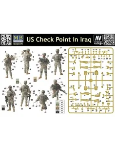 U.S. in Iraq, Checkpoint, 1/35 - Master Box Ltd. 3591 2