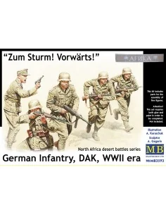 Germ. infan., DAK. N. Africa desert batt., 1/35 - Master Box Ltd. 3593