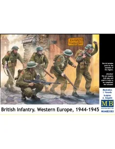 British Infantry. Western Europe. 1944-1945, 1/35 - Master Box Ltd....