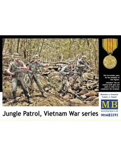 Jungle patrol, Vietnam War series, 1/35 - Master Box Ltd. 3595