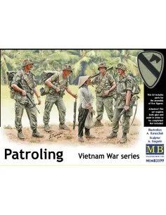 Patroling, Vietnam, 1/35 - Master Box Ltd. 3599