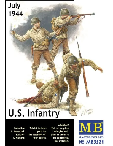US Infantry 1944-45, 1/35 - Master Box Ltd. 3521