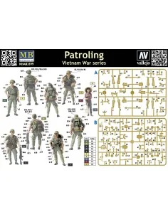 Patroling, Vietnam, 1/35 - Master Box Ltd. 3599 2