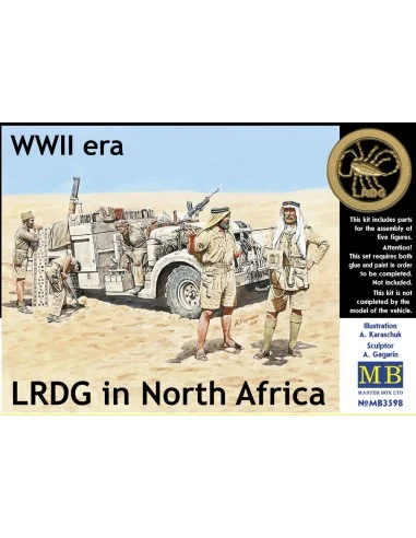 LRDG in Northern Africa, 1/35 - Master Box Ltd. 3598