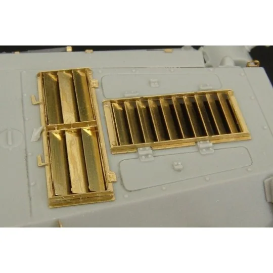 Sd Kfz 234-2 Puma engine grills, 1/48 - Hauler HLX48310