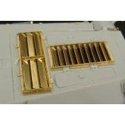 Sd Kfz 234-2 Puma engine grills, 1/48 - Hauler HLX48310