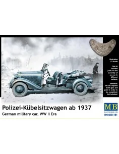 Polizei-Kubelsitzwagen ab 1937 mil. car, 1/35 - Master Box Ltd. 35101