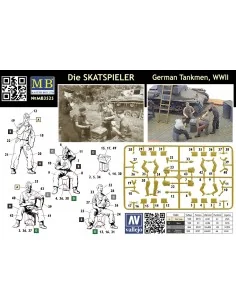 Skatspieler, 1/35 - Master Box Ltd. 3525 2