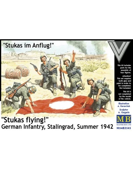 Stukas flying, 1/35 - Master Box Ltd. 3545