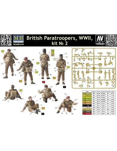 British Paratroopers WWII Rigid Landing Operation Market Garden 194...