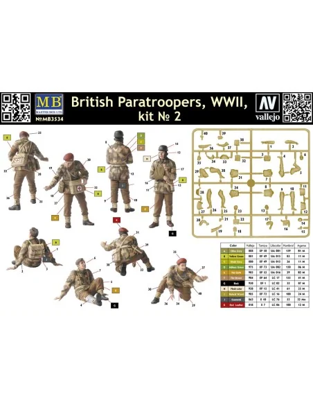 British Paratroopers WWII Rigid Landing Operation Market Garden 194...