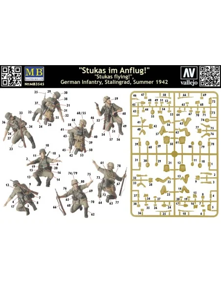Stukas flying, 1/35 - Master Box Ltd. 3545