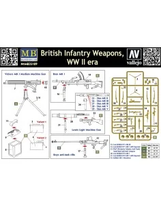 British infantry weapons, WWII era, 1/35 - Master Box Ltd. 35109 2