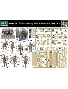 British infantry before attack, WWI era, 1/35 - Master Box Ltd. 35114 2